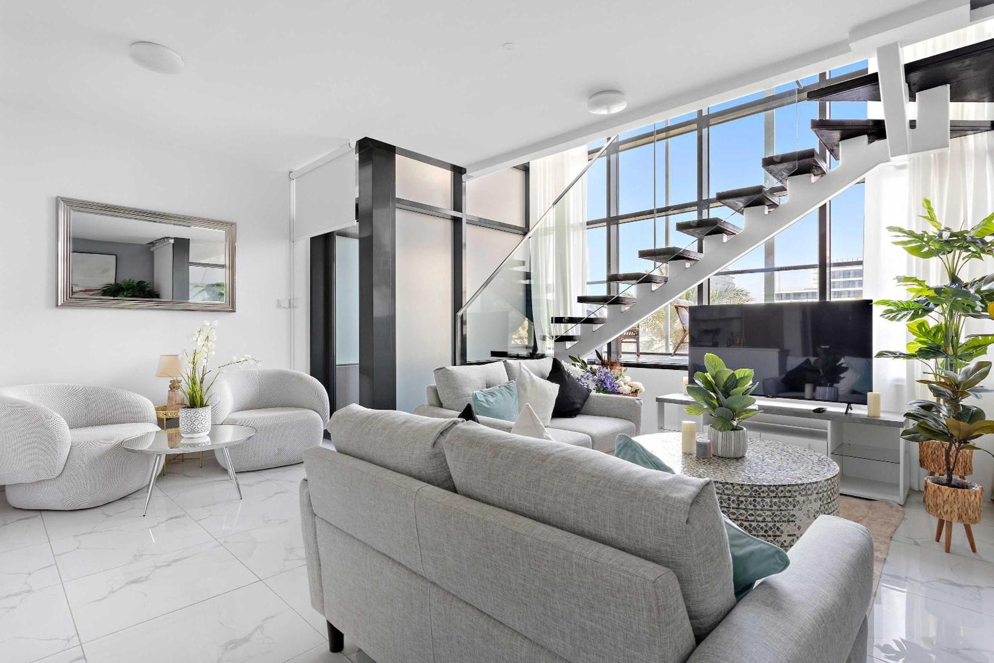 Silkhaus Modern 2bdr Duplex In Al Raha Lofts 2 Abu Dhabi